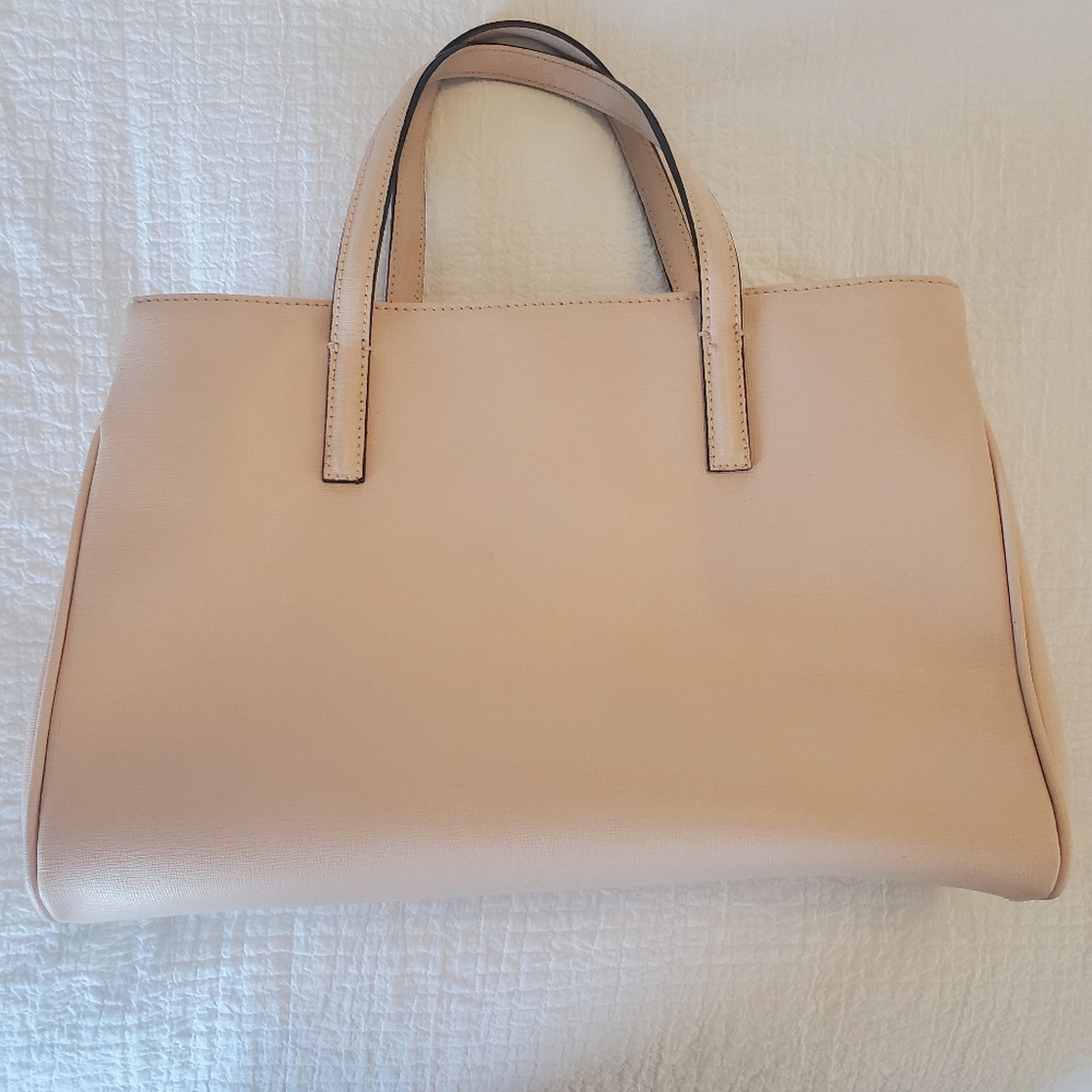 Gianni Chiarini Baby Pink Blush Tote Bag Purse